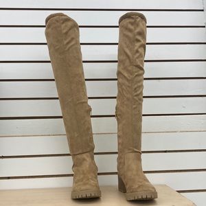 Brand new Women’s Over The Knee thigh long round toe fashion boots